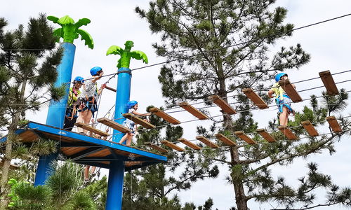 儿童拓展训练如何开展,借助无动力游乐设备更有卖点